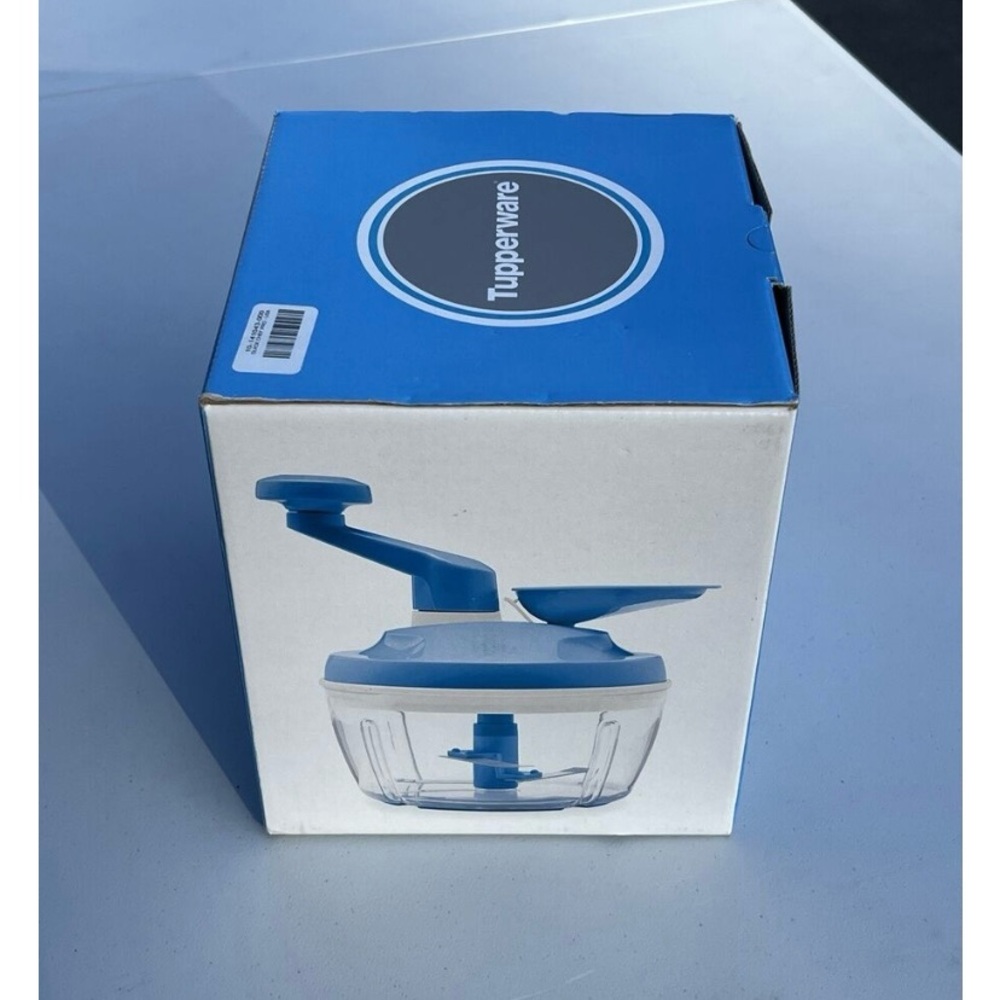 Tupperware Blue Manual Food Processor
